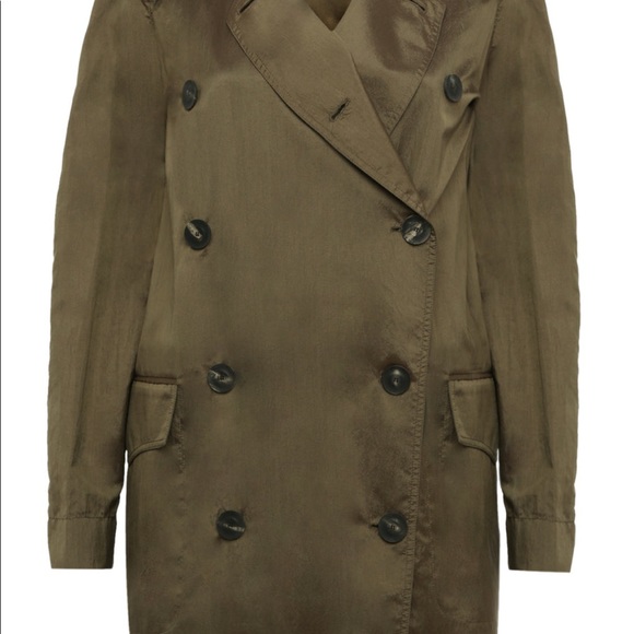 Nicole Farhi Real Trenchcoat stylish coat - Picture 3 of 4